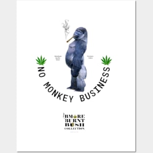 No Monkey Business Posters and Art
